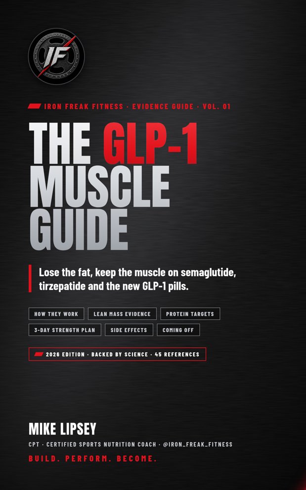 The GLP-1 Muscle Guide ebook cover