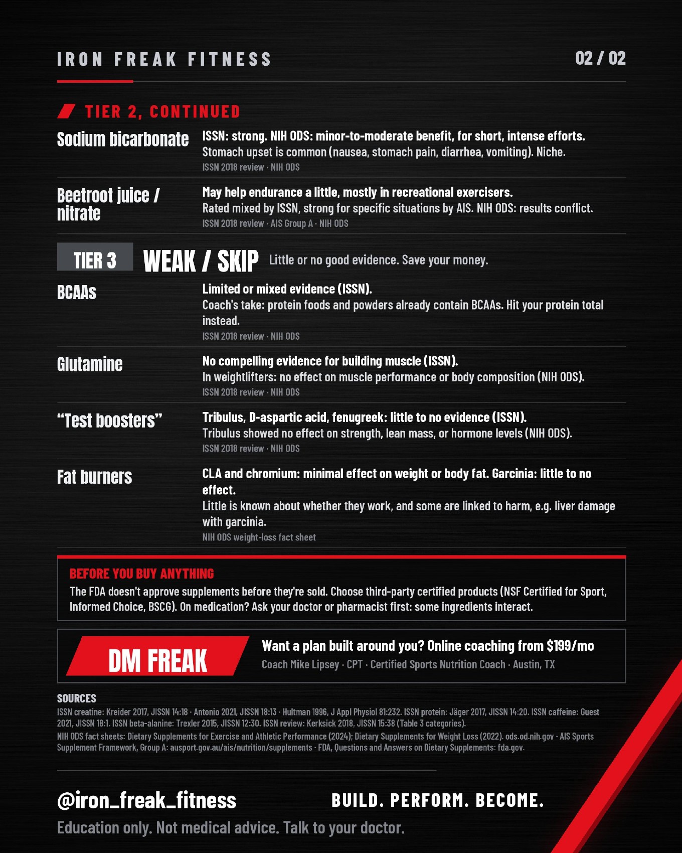 Supplement Tier List page 2